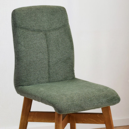 Étkezőszék YORK, zöld - easy clean