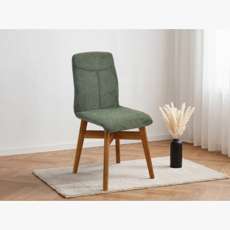 Étkezőszék YORK, zöld - easy clean