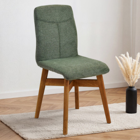 Étkezőszék YORK, zöld - easy clean