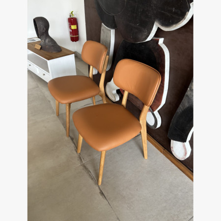 Tölgyfa bőr szék Benjamin