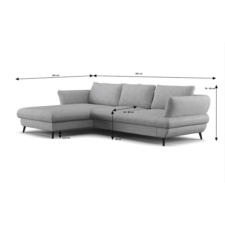 Sarokkanapé BALOU - Balos sarok