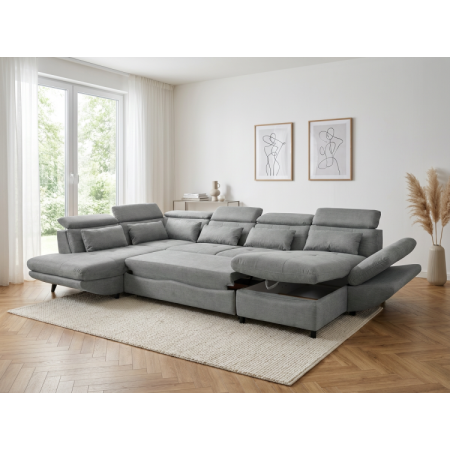 U-alakú ülőgarnitúra ággyá alakítható Park