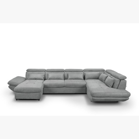 U-alakú ülőgarnitúra ágyfunkcióval Park - hosszabb oldala jobbra