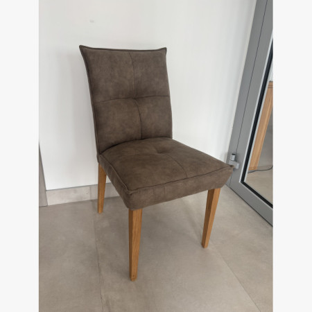 Kényelmes Riga szürke kárpitozású étkezőszékek - outlet