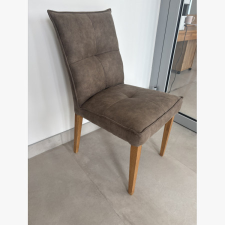 Kényelmes Riga szürke kárpitozású étkezőszékek - outlet