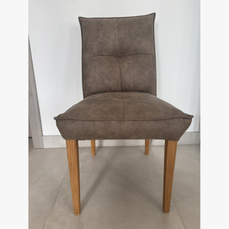 Kényelmes Riga szürke kárpitozású étkezőszékek - outlet