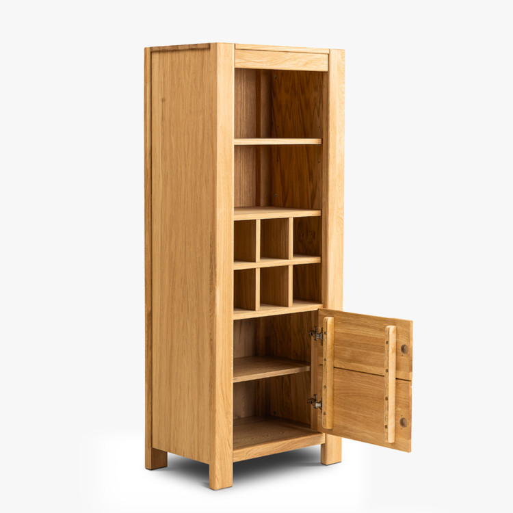 Tölgyfa borállvány Napoleon 150×60×40 cm