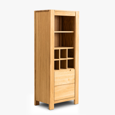 Tölgyfa borállvány Napoleon 150×60×40 cm