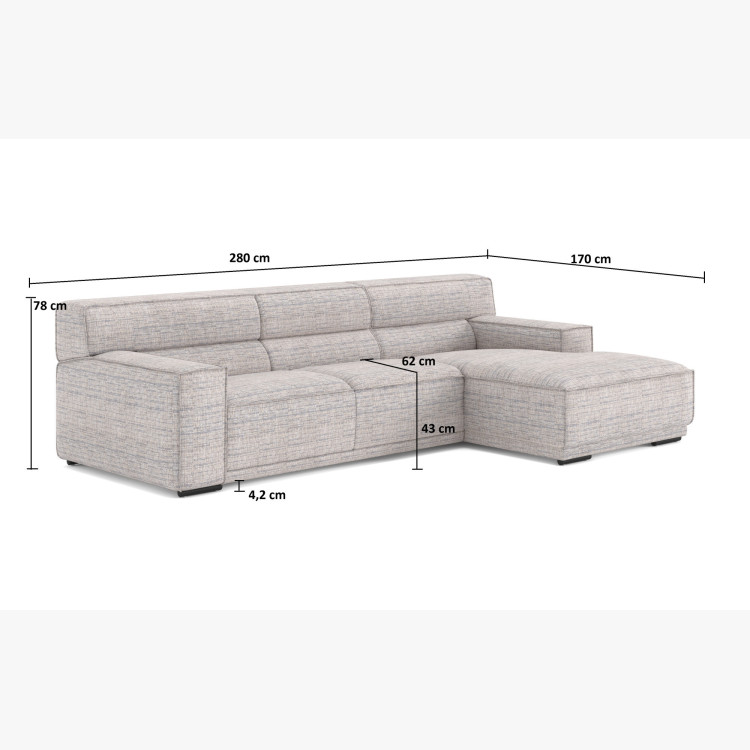 Sarokkanapé KUBO – jobb sarok