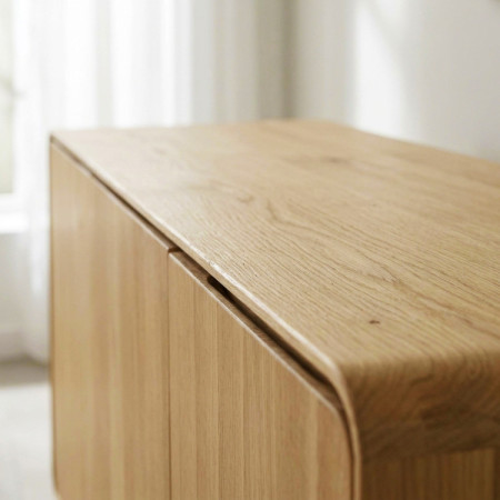 Avalon tölgy komód 3 ajtó 134 cm – natúr tölgy