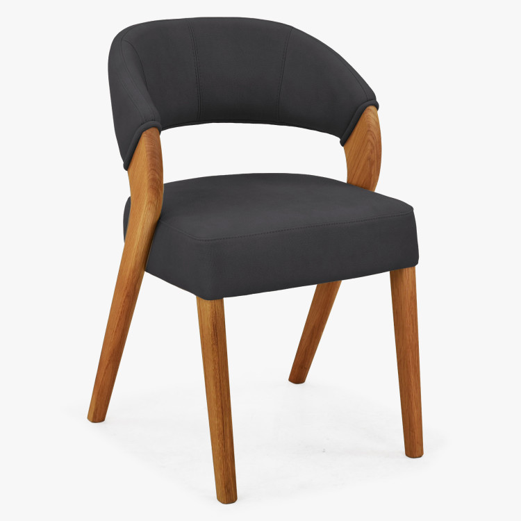 Design luxus szék - tölgy, Almondo