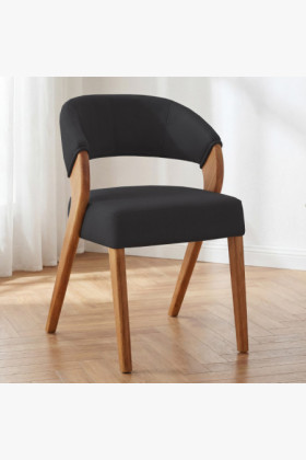 Design luxus szék - tölgy, Almondo 2