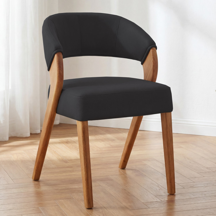 Design luxus szék - tölgy, Almondo