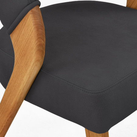 Design luxus szék - tölgy, Almondo