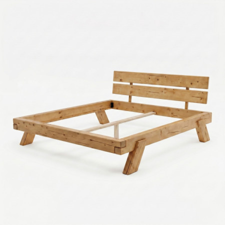 Tömör fenyő ágy 180 × 200 cm - Lienka