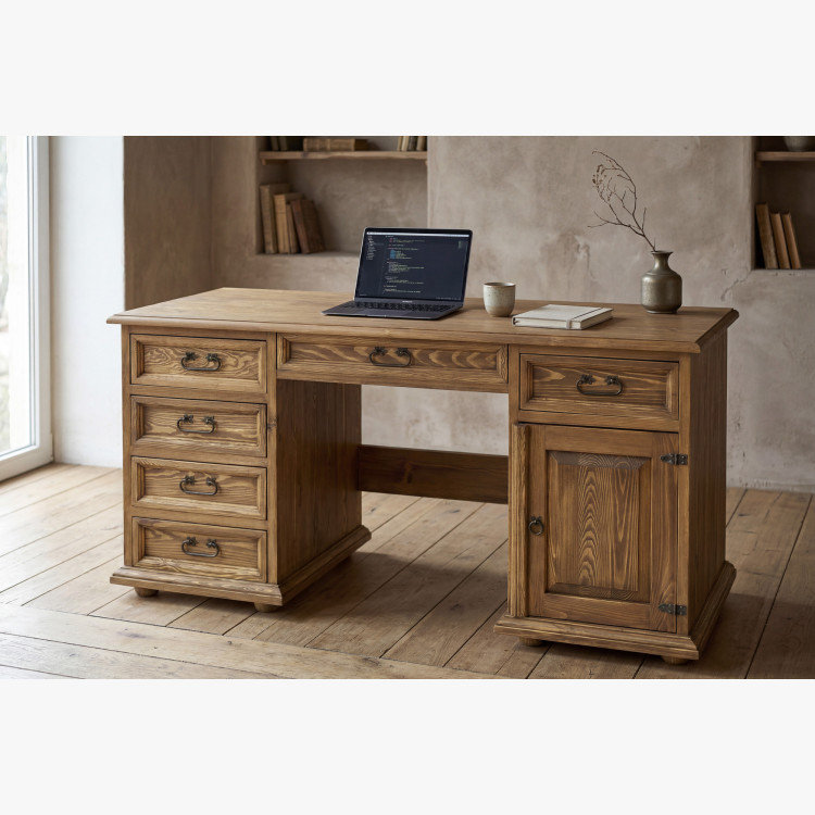 Francia stílusú számítógépasztal