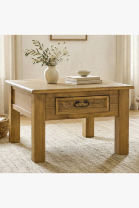 Rusztikus dohányzóasztal