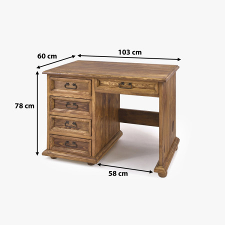 Rusztikus íróasztal