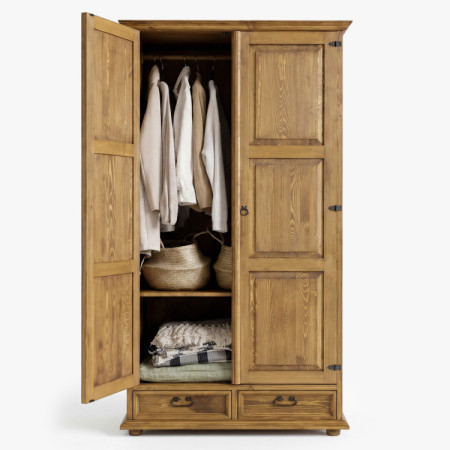 Rusztikus gardróbszekrény