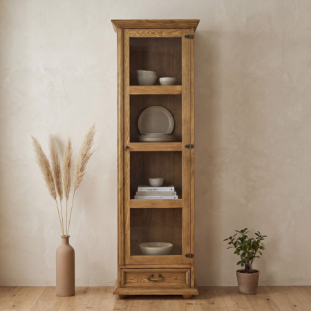 Vitrin rusztikus stílusban