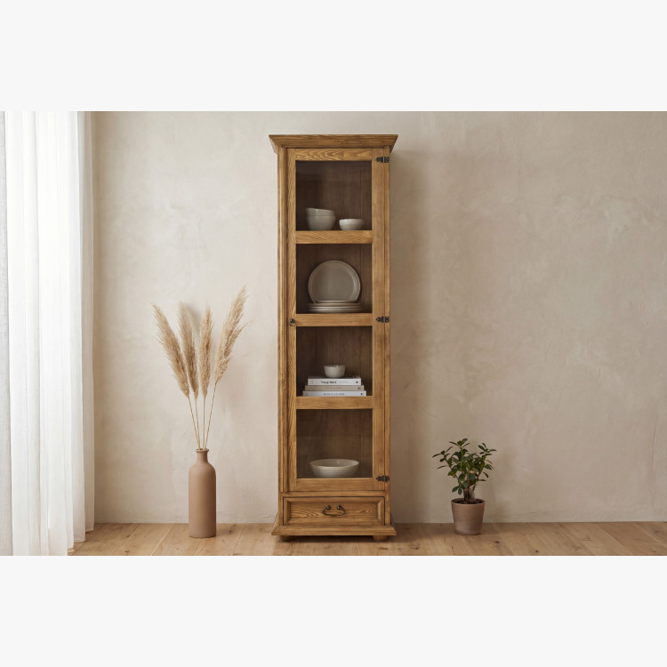 Vitrin rusztikus stílusban