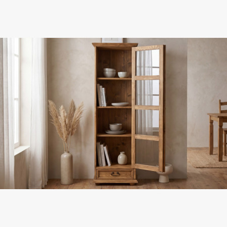 Vitrin rusztikus stílusban