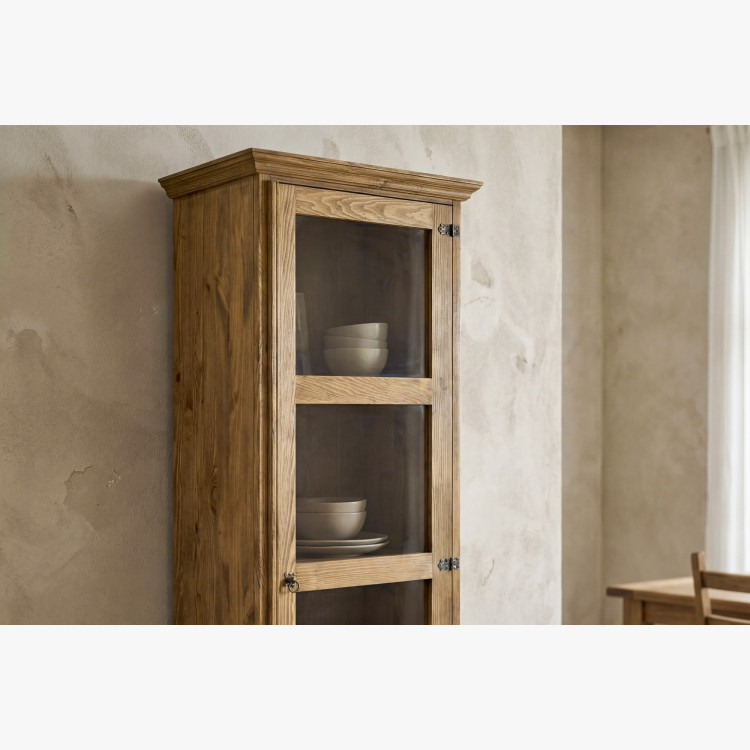 Vitrin rusztikus stílusban