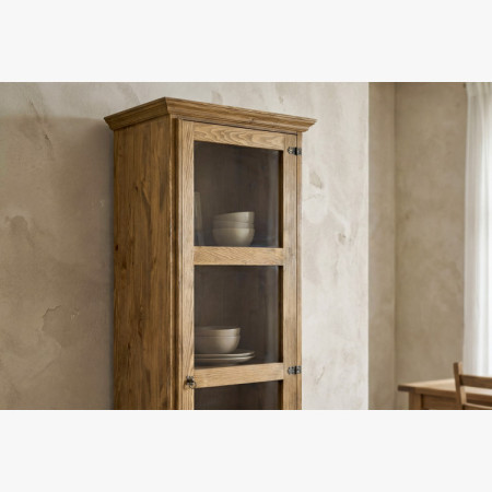 Vitrin rusztikus stílusban