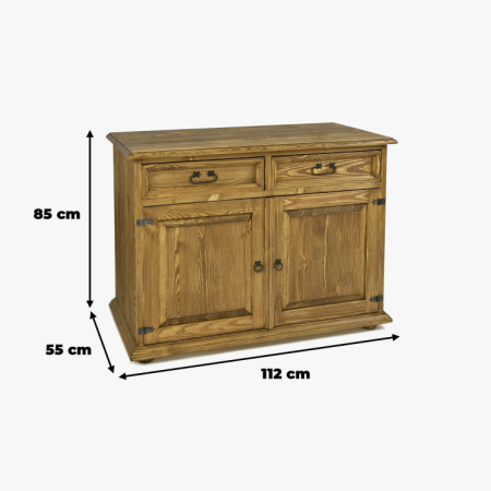 Rusztikus komód hálószobába