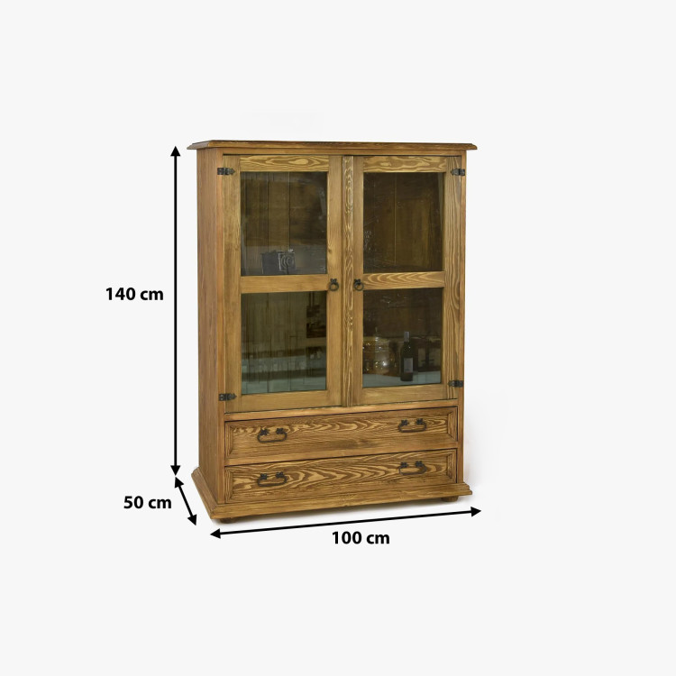 Nappali vitrines szekrény