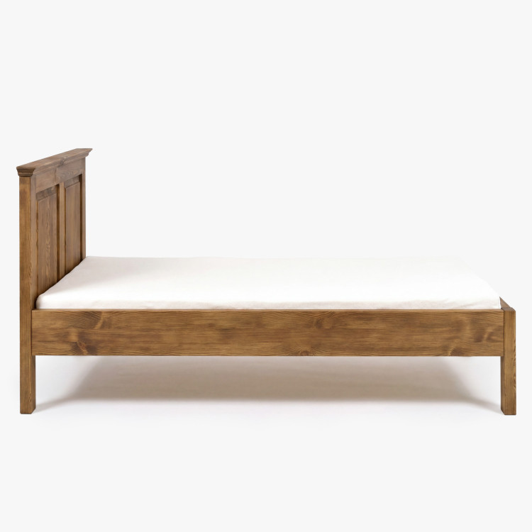 Egyszemélyes ágy rusztikus 90 x 200 cm