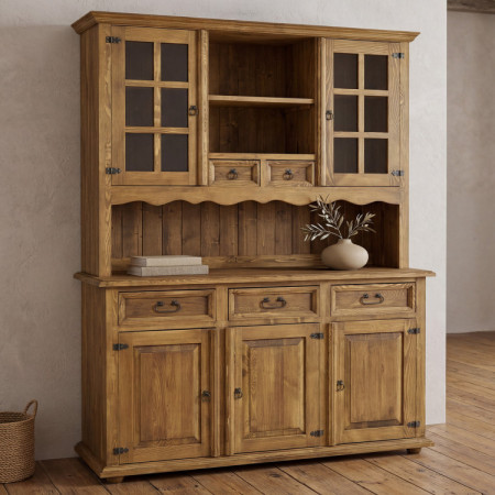 Rusztikus étkezői tálalószekrény