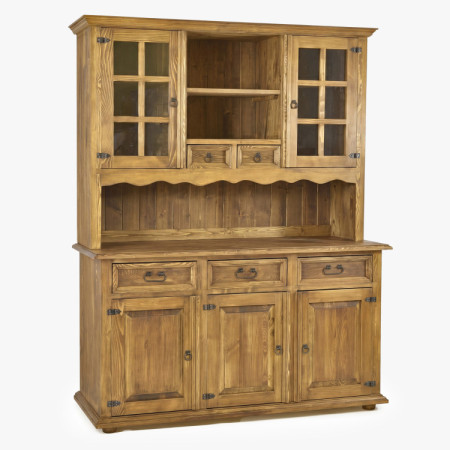 Rusztikus étkezői tálalószekrény