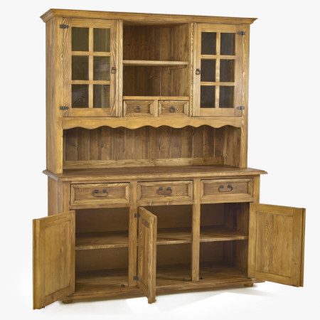 Rusztikus étkezői tálalószekrény