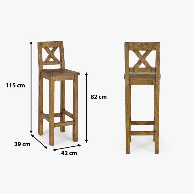 Bárszék - rusztikus