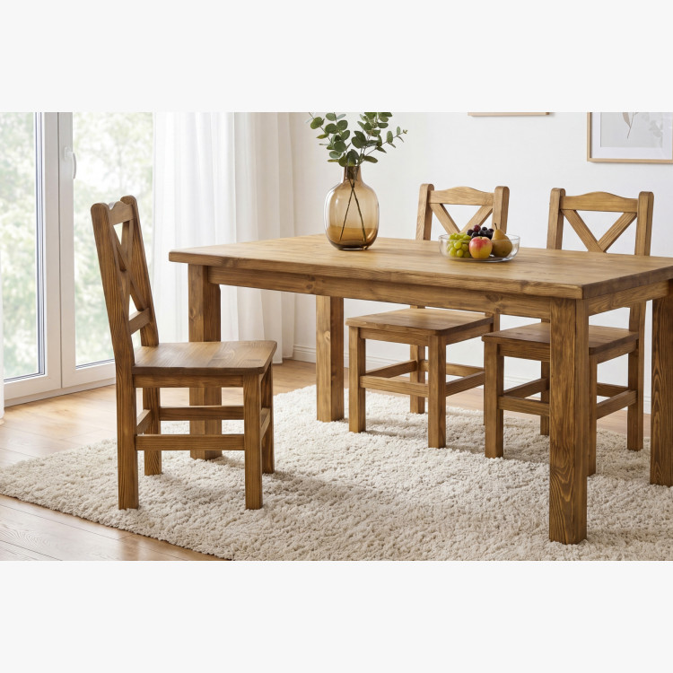 Étkezőgarnitúra paraszti stílusban