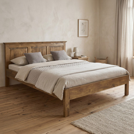 Franciaágy rusztikus stílusban 160 x 200