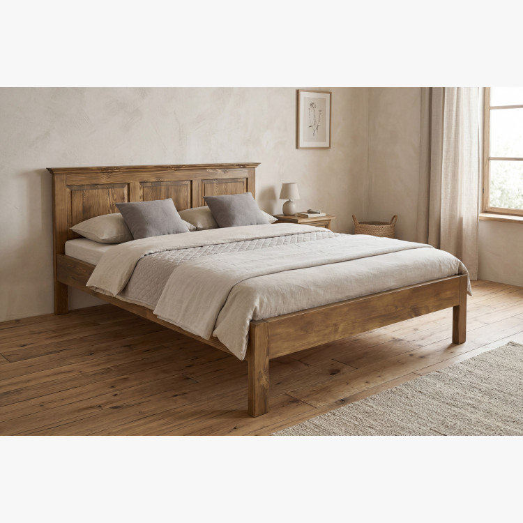 Franciaágy rusztikus stílusban 160 x 200