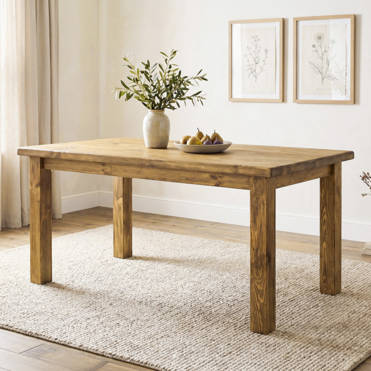 Francia stílusú étkezőasztal 140 x 80 cm