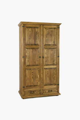 Rusztikus gardróbszekrény - Delena 2