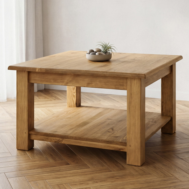 Rusztikus kávézóasztal