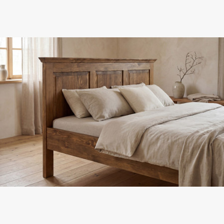 Franciaágy rusztikus stílusban 200 x 200