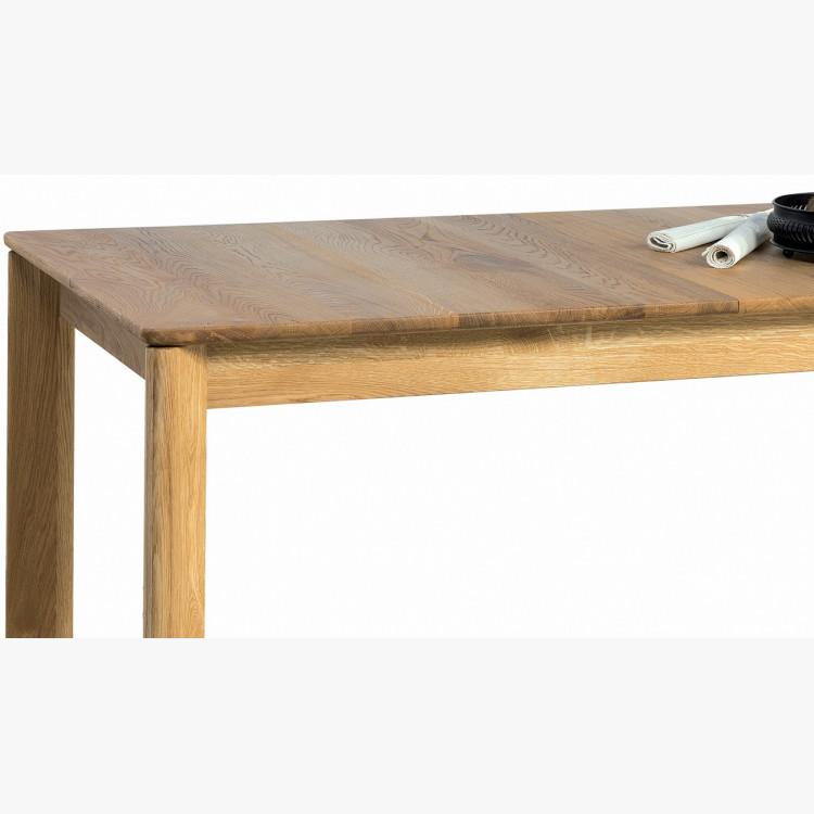 Bővíthető tölgyfa étkezőasztal, 160 - 240 cm  - 16