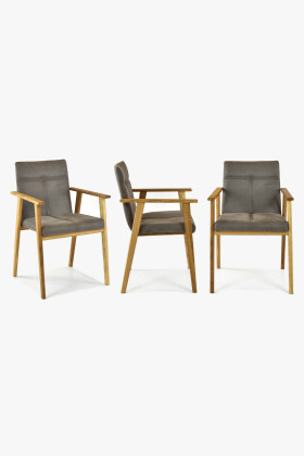 Dubfa karosszék karfákkal az étkezőbe, Alina Tauper  - 1 2