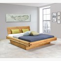 Tölgyfa ágy, természetes tömörfa, Matus 180 x 200 cm  - 7