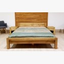 Tömörfa ágy 160 vagy 180 x 200 cm méretekkel  - 2