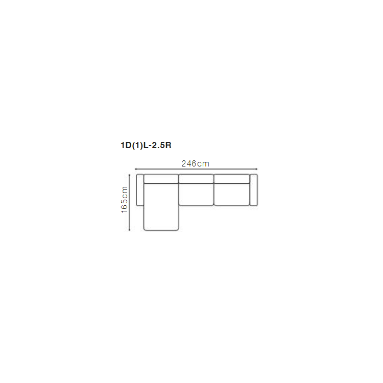 Sarok ülőgarnitúra - AquaClean anyag- Skandináv design VOSS  - 8