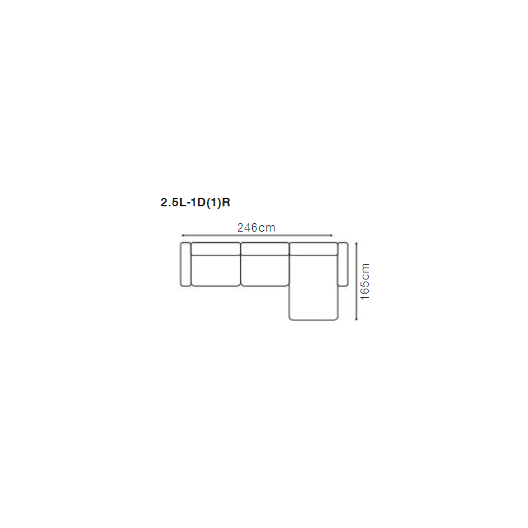 Sarok ülőgarnitúra - AquaClean anyag- Skandináv design VOSS  - 9