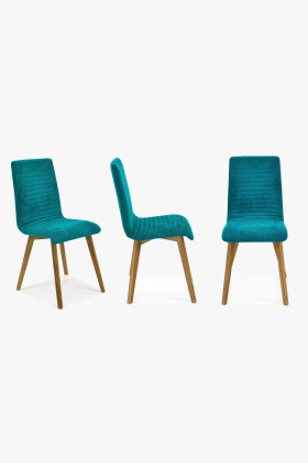 Konyhai székek - türkiz, Arosa - Lara  - 1 2