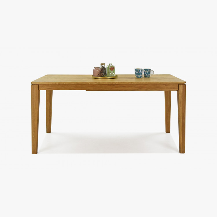 Bővíthető tömörfa asztal tölgy, Houston 160-210 x 90 cm  - 2